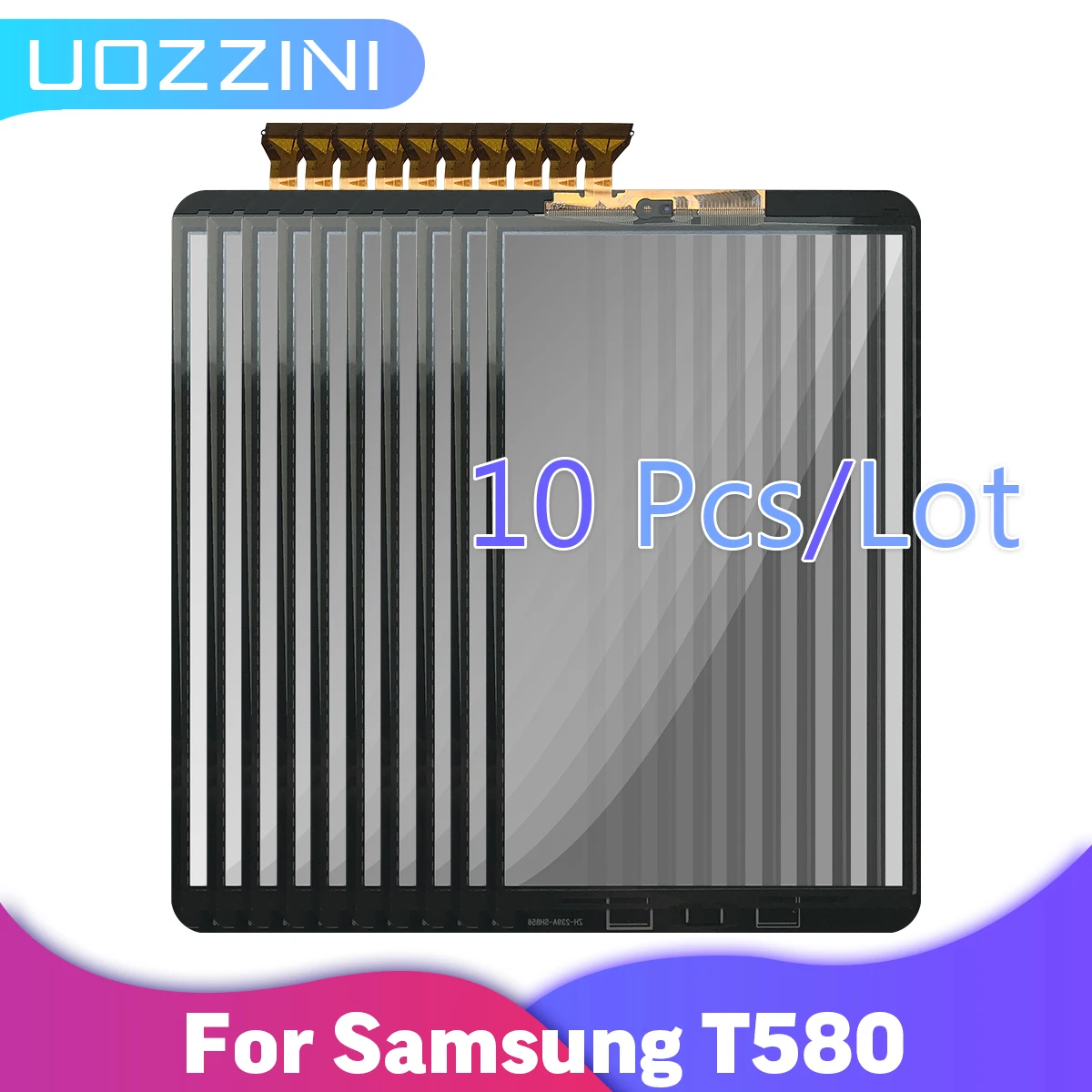 10 шт./лот T580 Сенсорный Экран 10.1 Для Samsung Galaxy Tab A SM-T585 T580 Сенсорная панель Дигитайзер Сенсорный Дисплей Переднее Стекло