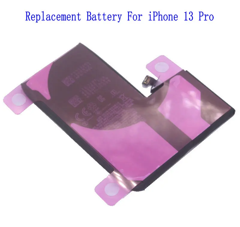 1x Сменный литий-полимерный аккумулятор емкостью 3095 мАч 0 с нулевым циклом A2656 для iPhone 13 Pro, аккумуляторные батареи
