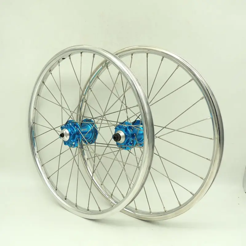 20 дюймовое велосипедное колесо 406 складных велосипедных колес дисковые тормозные колеса 100 мм 135 мм серебристые колеса для 8 9 10 скоростей