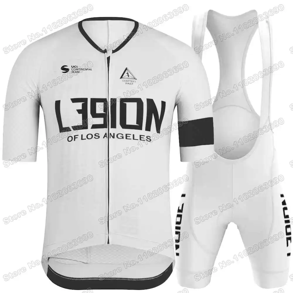 2023 LEGION OF LOS ANGELES Велоспорт Джерси Комплект Летней Велосипедной Одежды Мужчины Рубашки Для Шоссейных Велосипедов Костюм Велосипедный Нагрудник Шорты MTB Maillot
