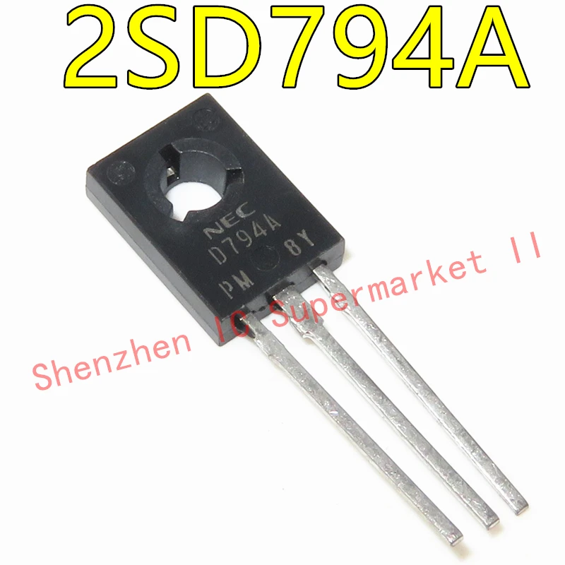 2SD794A КРЕМНИЕВЫЕ силовые транзисторы 70V TO-126 NPN