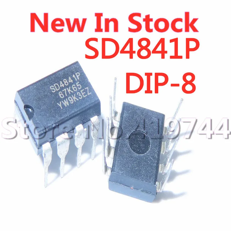 5 Шт./ЛОТ 100% Качество SD4841 SD4841P DIP-8 SD4841P67K65 импульсный блок питания С чипом В наличии Новый Оригинальный