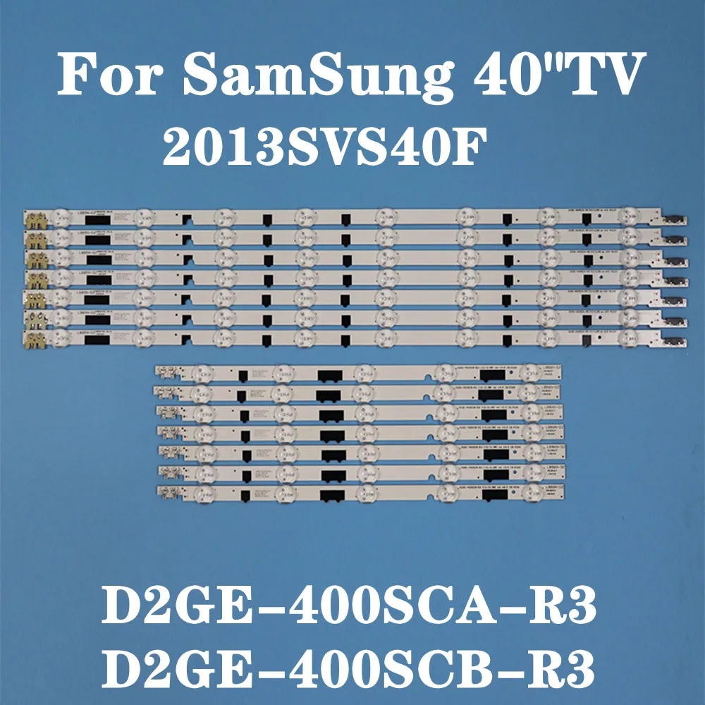 5 компл. = 70 шт. светодиодные ленты для Samsung UN40F5200 UN40F5500 UE40F6400 UN40F6200 D2GE-400SCA 400SCB-R3 2013SVS40F BN96-25520A 25521A