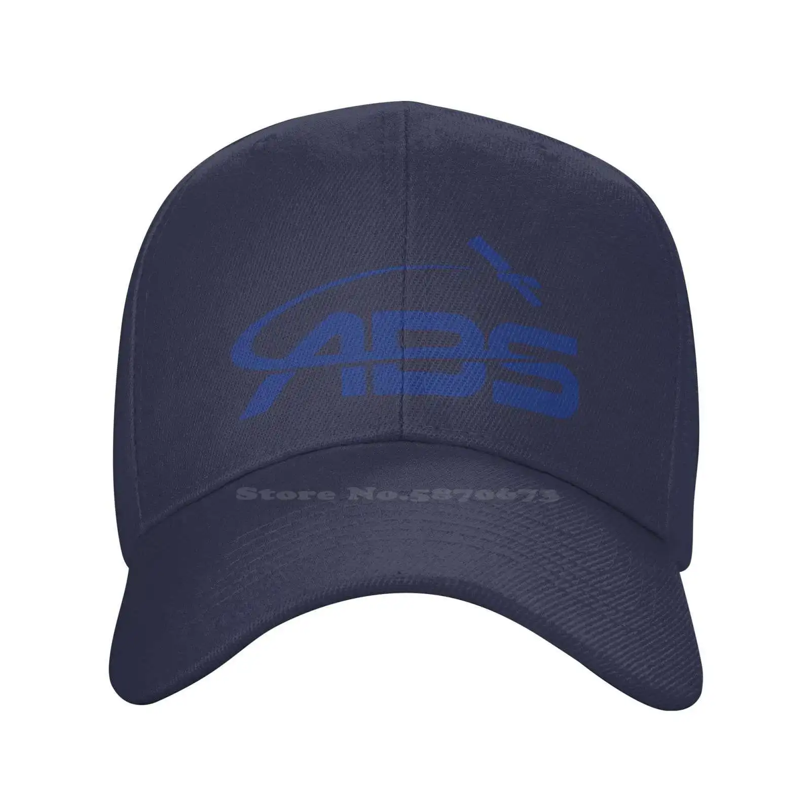 Asia Broadcast Satellite Графическая печать логотипа Повседневная Джинсовая кепка Вязаная шапка Бейсболка