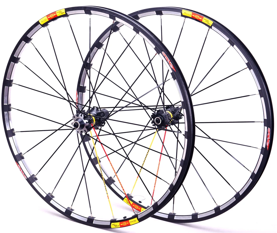 Disco de carbono crossride para bicicleta de montaña, con sello juego de ruedas, rodamiento rodante, seis agujeros, 26, 27,5, 29