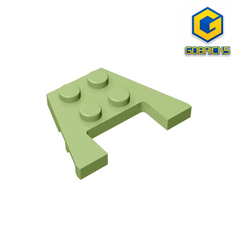 Gobricks GDS-725 ПЛАСТИНА 3X4 С УГЛАМИ, совместимая с 90194 48183 28842 детские игрушки Для Сборки Строительных блоков Технические характеристики