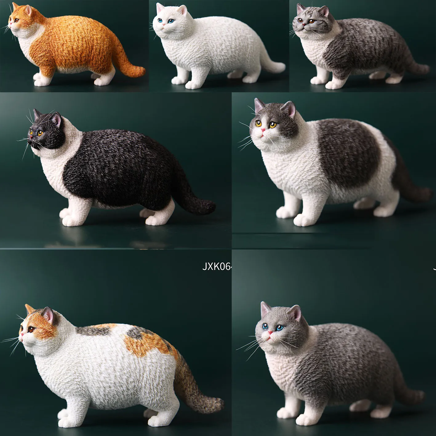 JXK064 модель животного кота в масштабе 1/6
