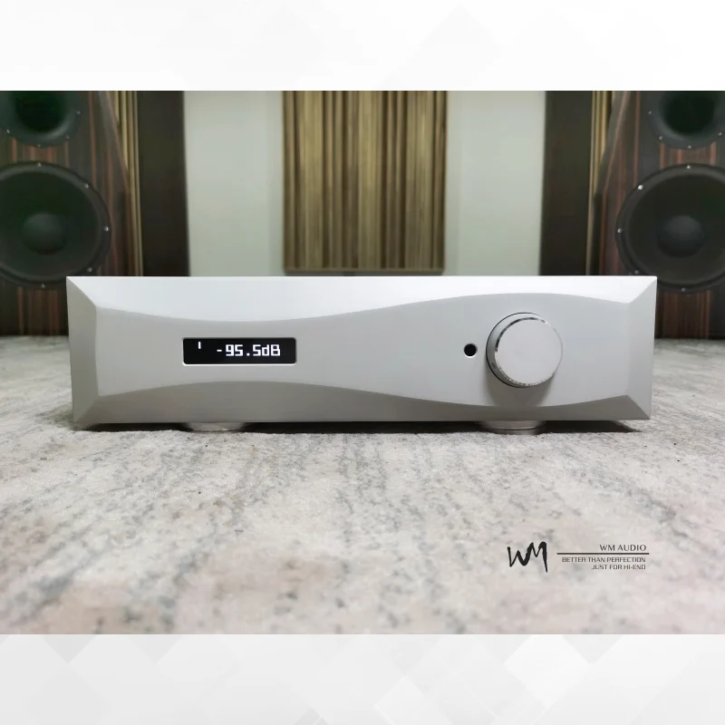 WM AUDIO W1000 HiFi pure класса A сбалансированный полностью дискретный предусилитель с функцией дистанционного управления и сенсорным запуском с экрана
