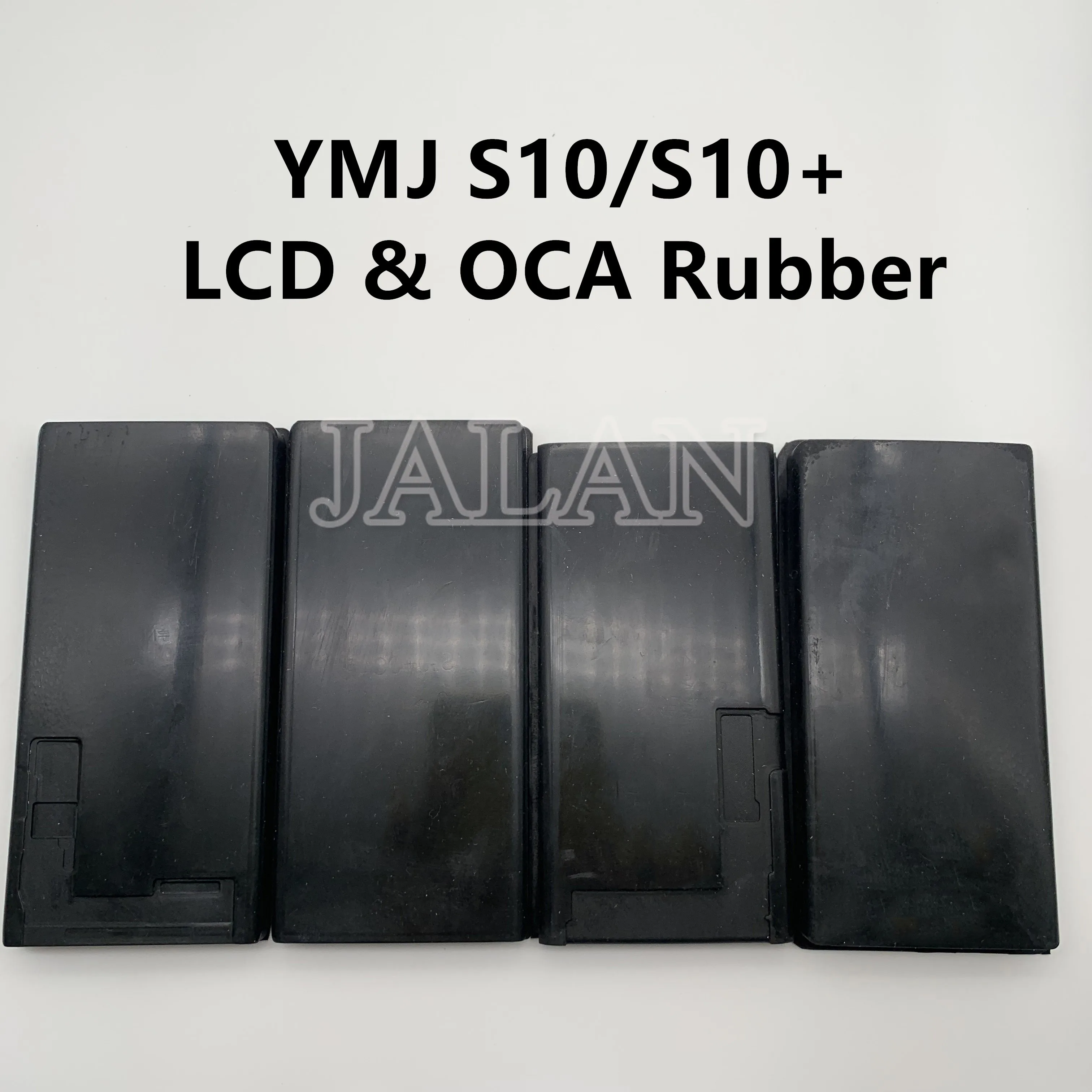 YMJ отогнутая гибкая резина для samsung S8 S9 S10 S20 Plus Примечание 8 9 дигитайзер сенсорный экран стекло oca форма для ламинирования использует черную резину
