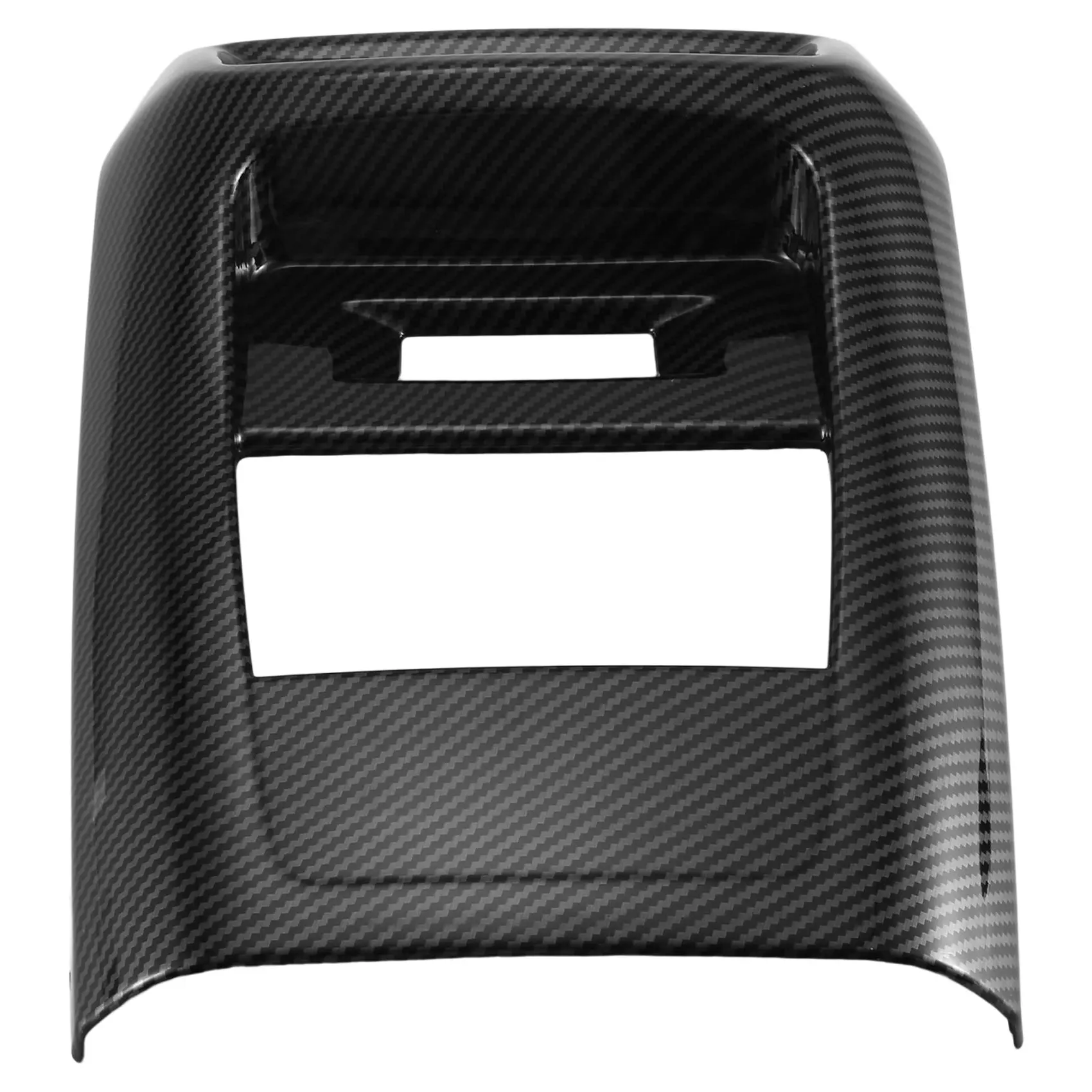 Автомобильная Карбоновая рамка для выпуска вентиляционного отверстия заднего кондиционера с защитой от ударов, накладка на панель для Ford Explorer 2022 2023