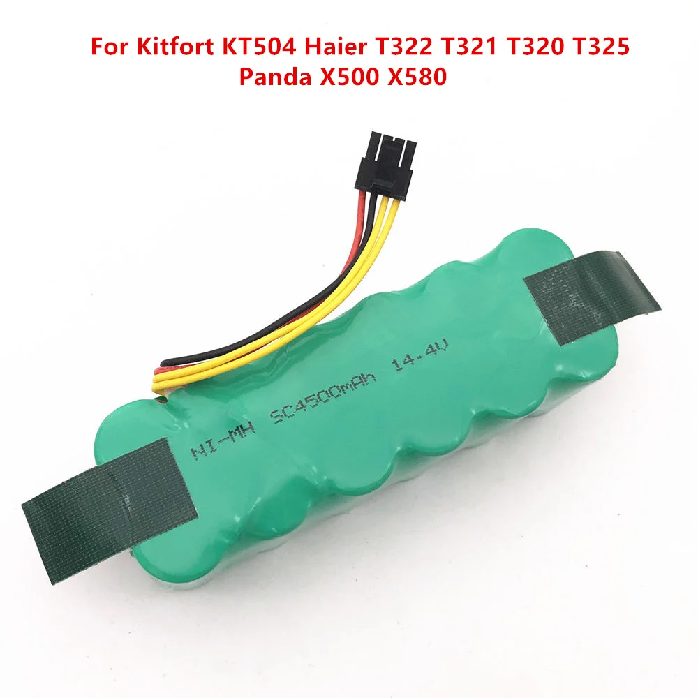 Аккумулятор для Kitfort KT504 Haier T322 T321 T320 T325/Panda X500 X580/Ecovacs Mirror CR120/Робота-пылесоса Dibea X500 X580