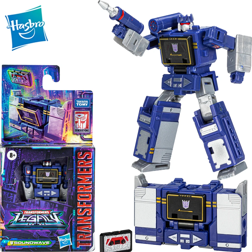 [В наличии] Hasbro Transformers Generations Legacy Core Class Коллекция Soundwave Модель игрушки-фигурки F3509
