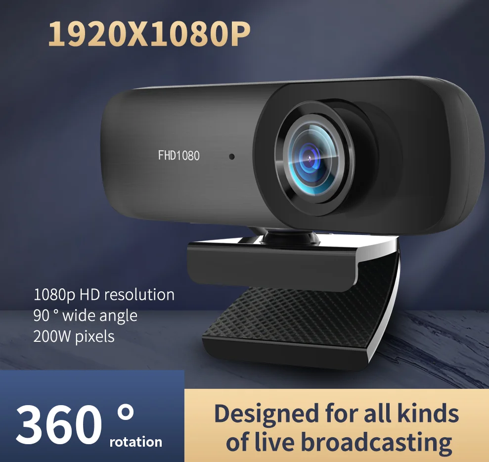 Веб-камера TISHRIC 1080P C70 Full HD USB-Камера ПК Веб-камера С Микрофоном Веб-камера Сетевая Камера для Веб-трансляции/Онлайн-обучения