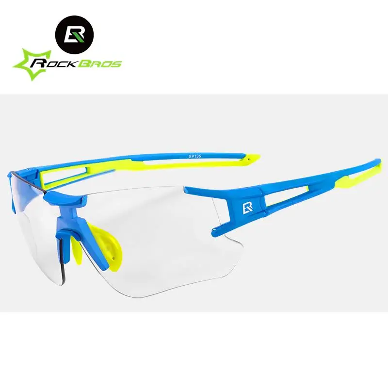 Велосипедные очки ROCKBROS с цветным поляризованным светом для бега на открытом воздухе велосипедные очки близорукость мужчины женщины occhiali 100 ciclismo