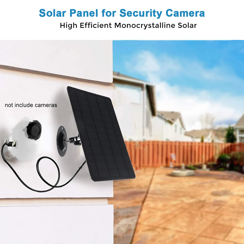 Водонепроницаемая солнечная панель Солнечное зарядное устройство для системы домашнего освещения/наружного видеонаблюдения Плата непрерывной зарядки