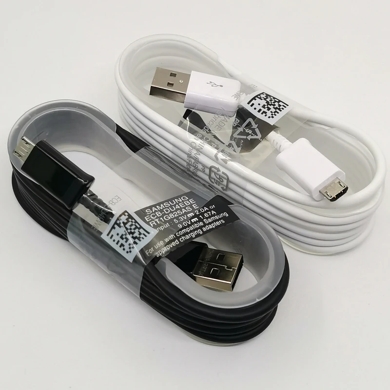 Для Samsung USB Кабель Зарядного устройства Micro USB Кабель 1 М/1,5 М 2A Линия Передачи данных Для Galaxy S6 S7 Edge J3 J5 J7 J4 J6 A3 A7 A5 2016 Примечание 4 5