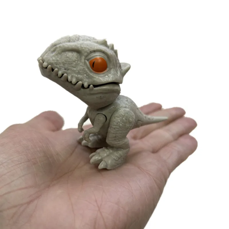 Игрушки-модели динозавров, подвижные суставы, имитирующие кусание пальцев, животные, динозавры юрского периода для детей, обучающая игрушка для взаимодействия.