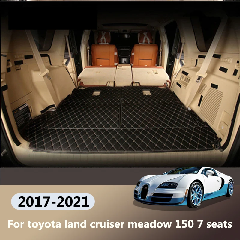 Изготовленный на заказ автомобиль для Toyota land cruiser meadow 150 7 мест 2017-2018 2019 2020 2021 Защита коврового поддона Аксессуары Коврики