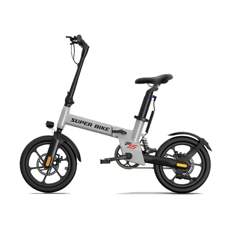Интеллектуальный велосипед с электроприводом для взрослых, литиевый Портативный сверхлегкий складной электрический велосипед