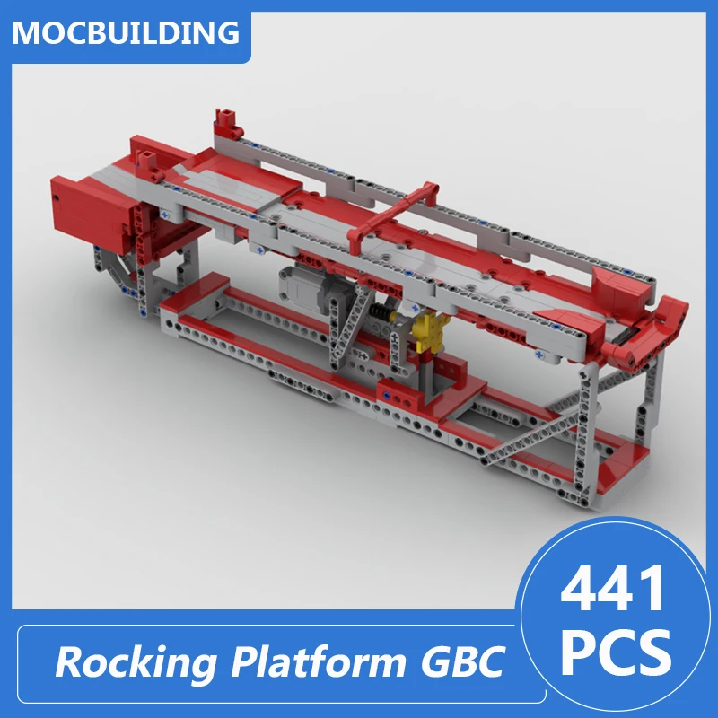 Качающаяся платформа GBC Модель Moc Строительные Блоки Diy Assembly Bricks Развивающие Творческие Детские Игрушки Детские Рождественские Подарки 441 шт.