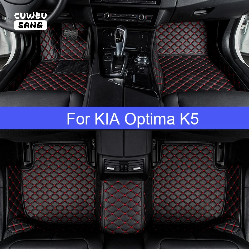 Коврики для автомобиля CUWEUSANG на заказ для KIA Optima K5, Аксессуары для ног, ковры