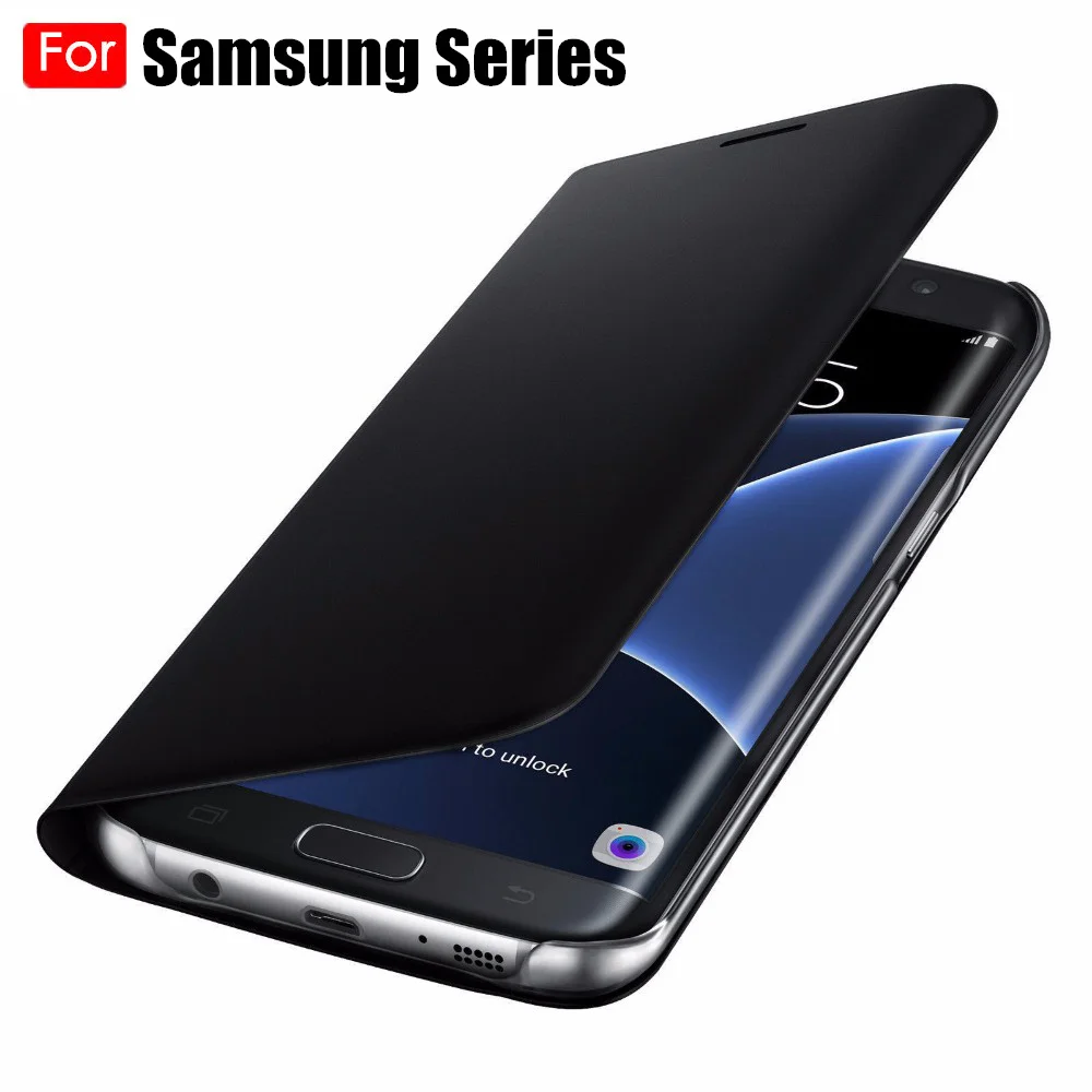 Кожаный чехол-бумажник с откидной крышкой для Samsung Galaxy Note 10 Pro 9 8 S10E S10 S9 S8 Plus S7 S6 Edge A80 A70 A60 A50 A30, Тонкие Чехлы Для телефонов