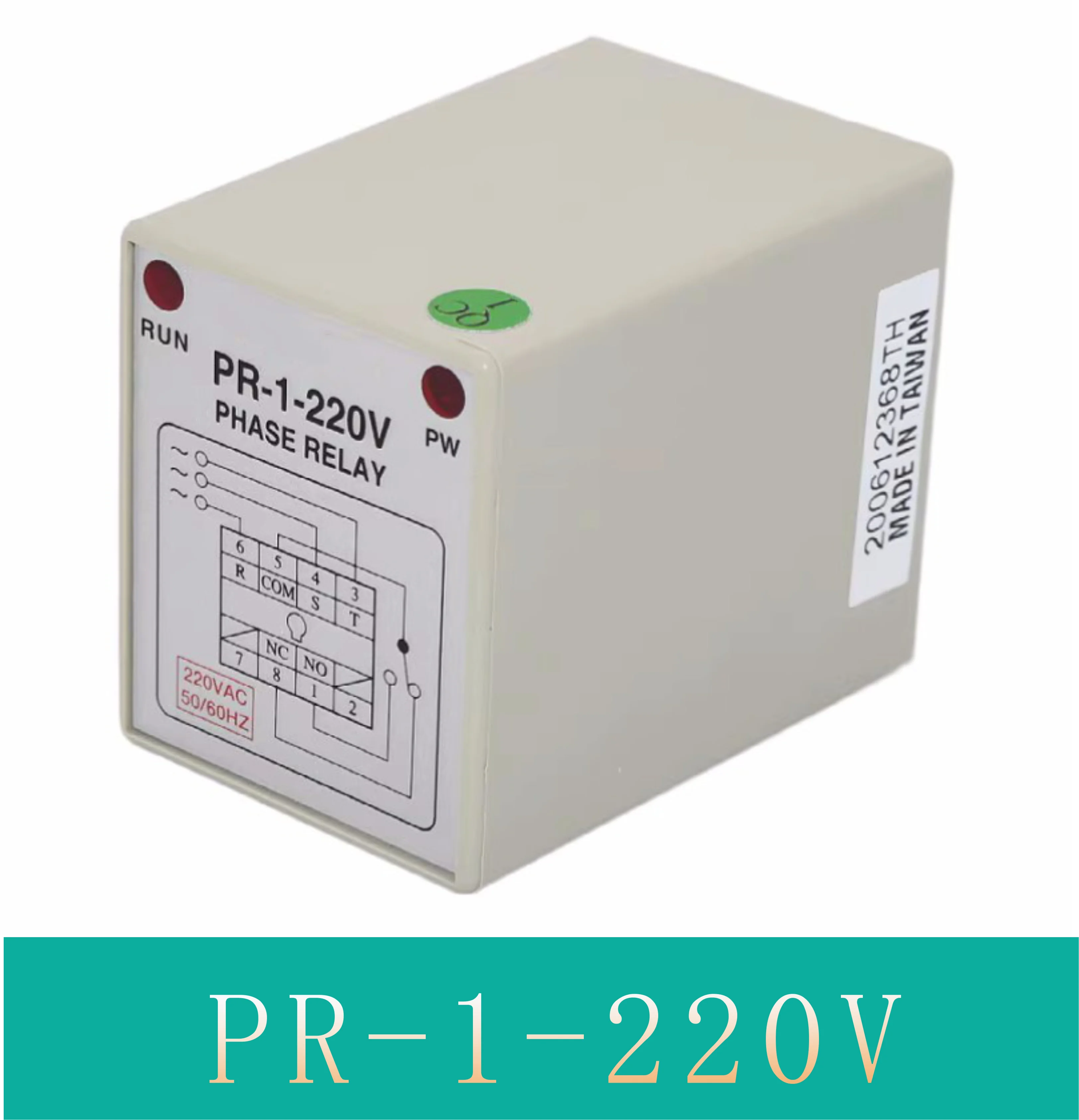 Контроллер реле последовательности фаз PR-1-220V PR-1-380V Оригинальный Новый