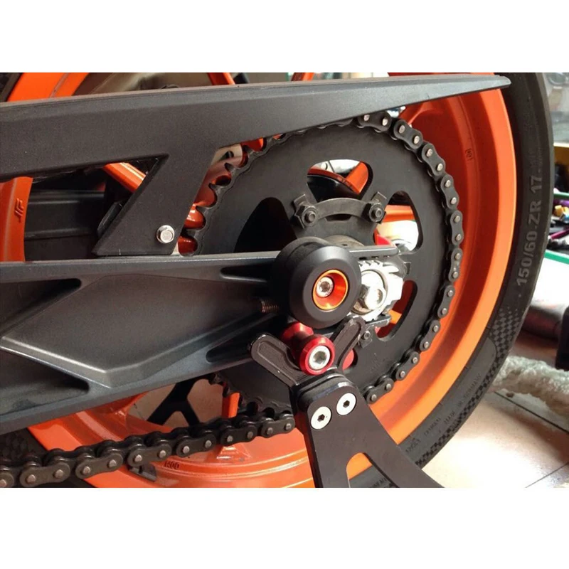 Модификация мотоцикла, 4 предмета, передняя и задняя вилка, колеса, рама, слайдер, защита от падения, мяч для KTM RC390 Duke