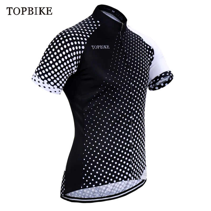 Мужская летняя велосипедная майка TOPBIKE, Велосипедная одежда для скоростного спуска, Быстросохнущая рубашка для верховой езды с коротким рукавом, униформа из 100% полиэстера.