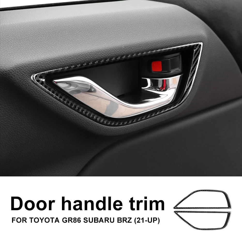 Наклейка для Subaru BRZ Toyota GR86 2021 2022 2023 Дверная ручка автомобиля Рамка Чаши Декоративная крышка Аксессуары из нержавеющей стали