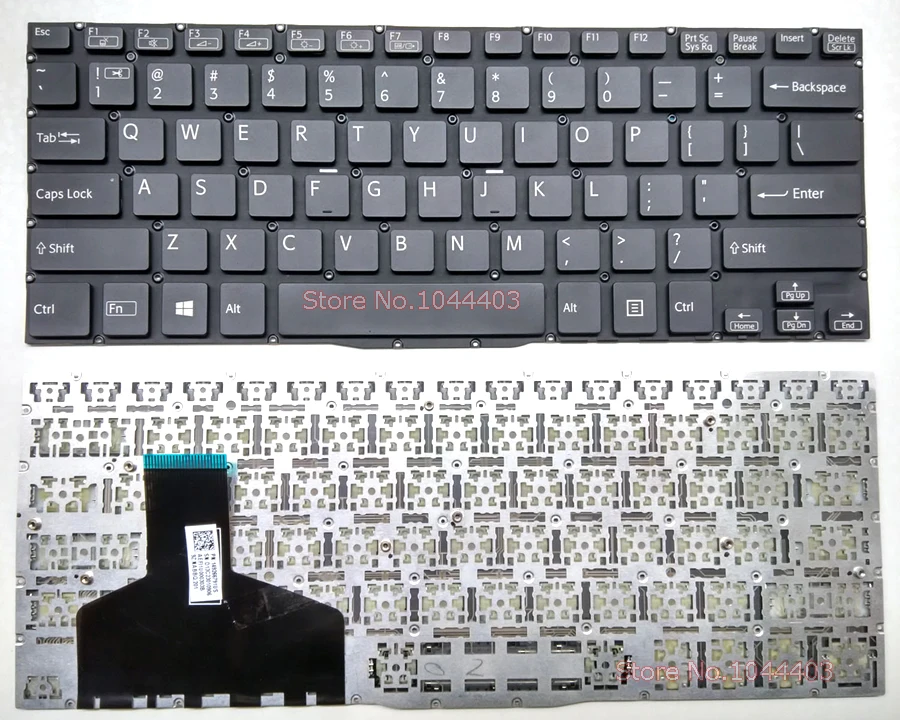 Новая Американская Черная клавиатура для ноутбука Sony VAIO SVF13N1ACXS SVF13N23CXB SVF13N23CXS SVF13N24CXB SVF13N27PXB SVF13N27PXS SVF13N28SC
