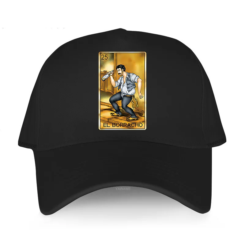 Новоприбывшая шляпа с коротким козырьком мужская роскошная брендовая Летняя кепка s EL BORRACHO 25 Унисекс Уличная Бейсболка Спортивная Snapback для бега