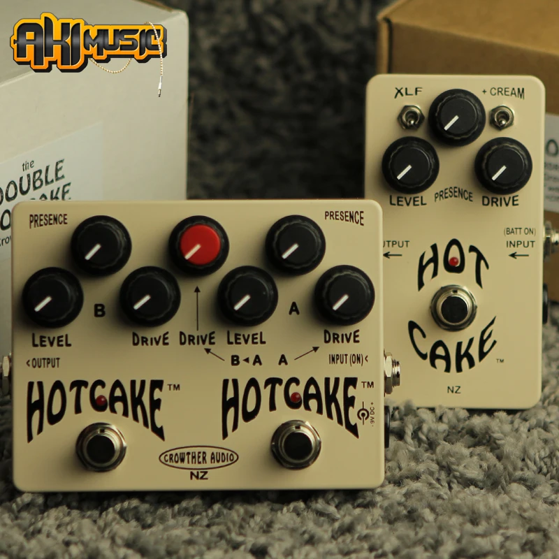 Новый Crowther audio Hot Cake classic hot cake, гитарный моноблок, эффекты overdrive