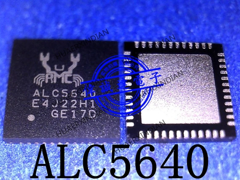  Новый оригинальный ALC5640-CGT ALC5640 QFN48 высокого качества, реальное изображение в наличии