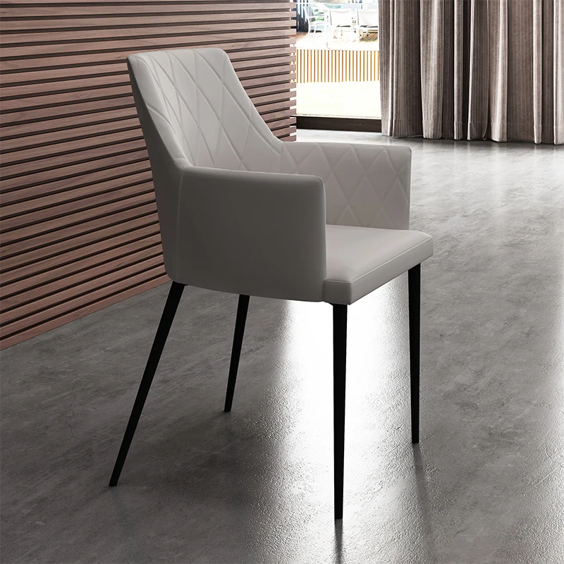 Обеденные стулья с защитой от царапин, кожаные Эргономичные Кухонные кресла, Офисная простота, Защита окружающей среды, Мебель для отдыха Cadeira