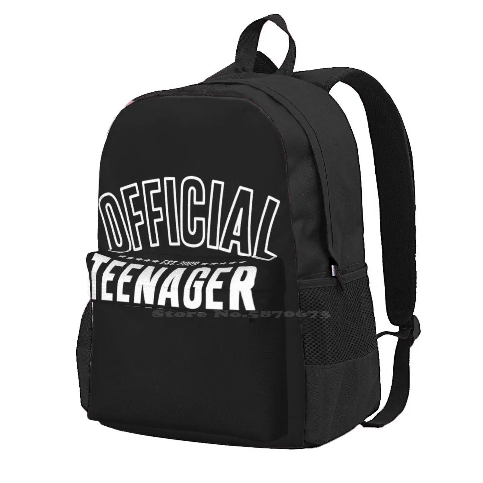 Официальный подросток-13-й день рождения, Для нее, Для него Подростковый рюкзак для студентов колледжа, дорожные сумки для ноутбука Официальный 13-й день рождения