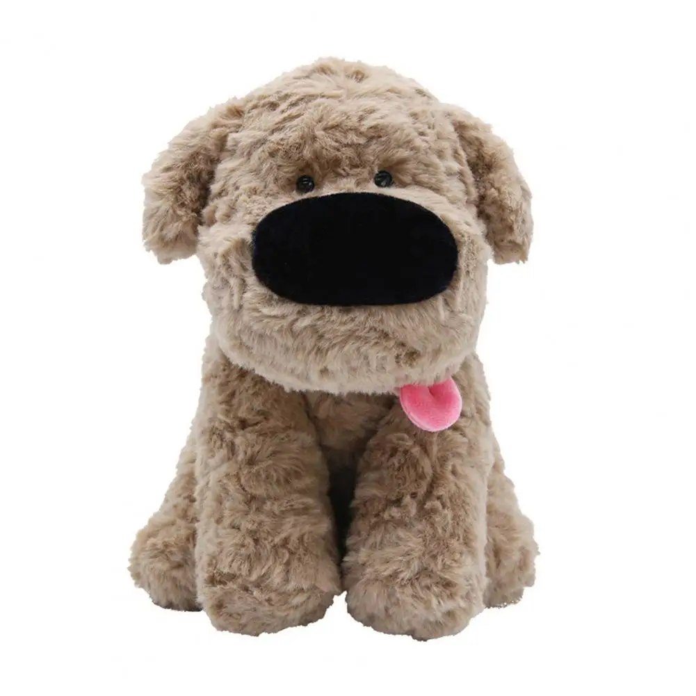 Очаровательная плюшевая игрушка-собачка с выдвижным языком-компаньон для детей, подарок на День рождения, домашний декор