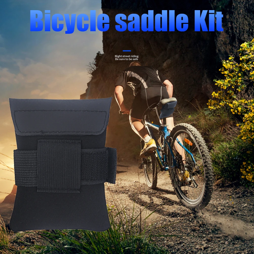 Подушка для сиденья горного велосипеда, седельная сумка, складной велосипедный хвост, набор инструментов, сумка для езды на велосипеде, Переносная пылезащитная езда на велосипеде