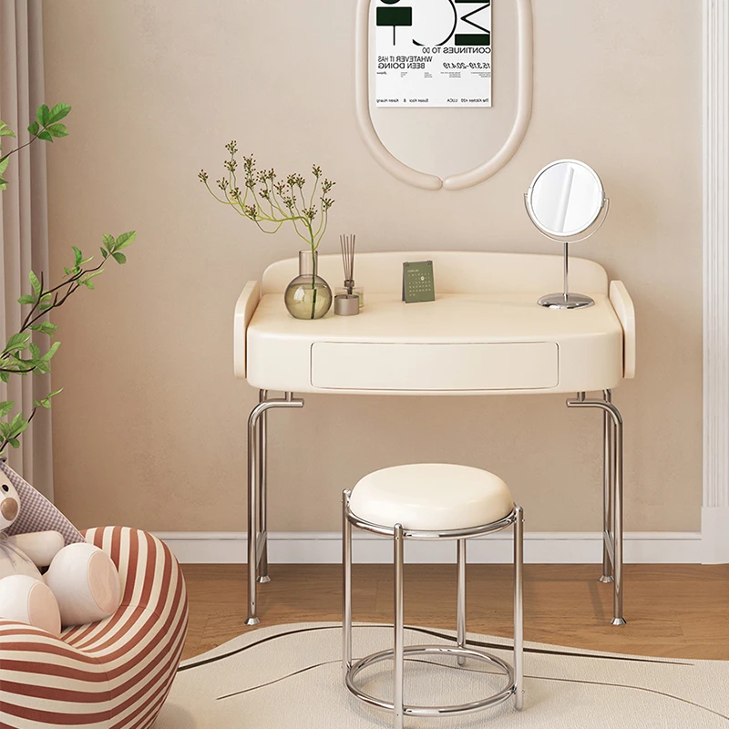 Роскошный туалетный столик для хранения Белого макияжа Многофункциональный туалетный столик для спальни Европейская мода Gabinete Мебель для макияжа