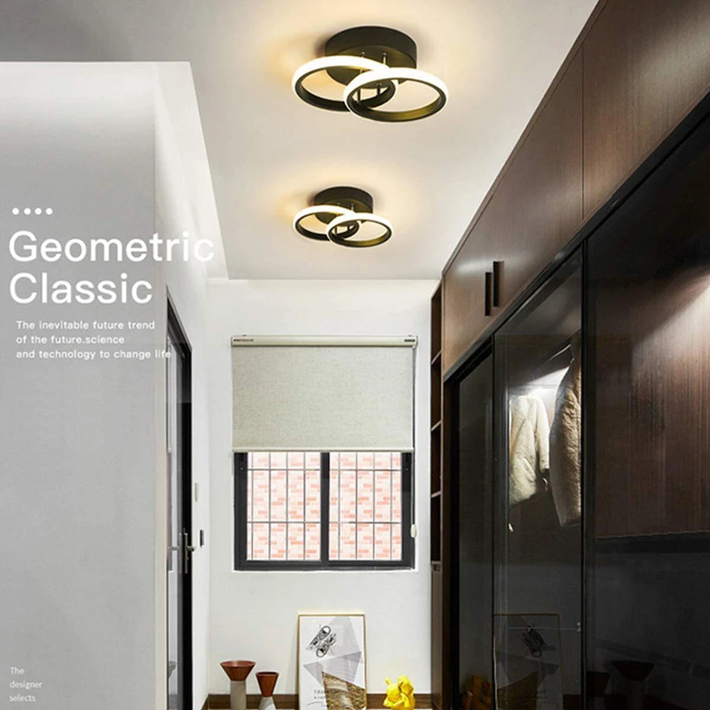 Светодиодные потолочные светильники для гостиной Современная спальня Лампа для украшения прохода в прихожую