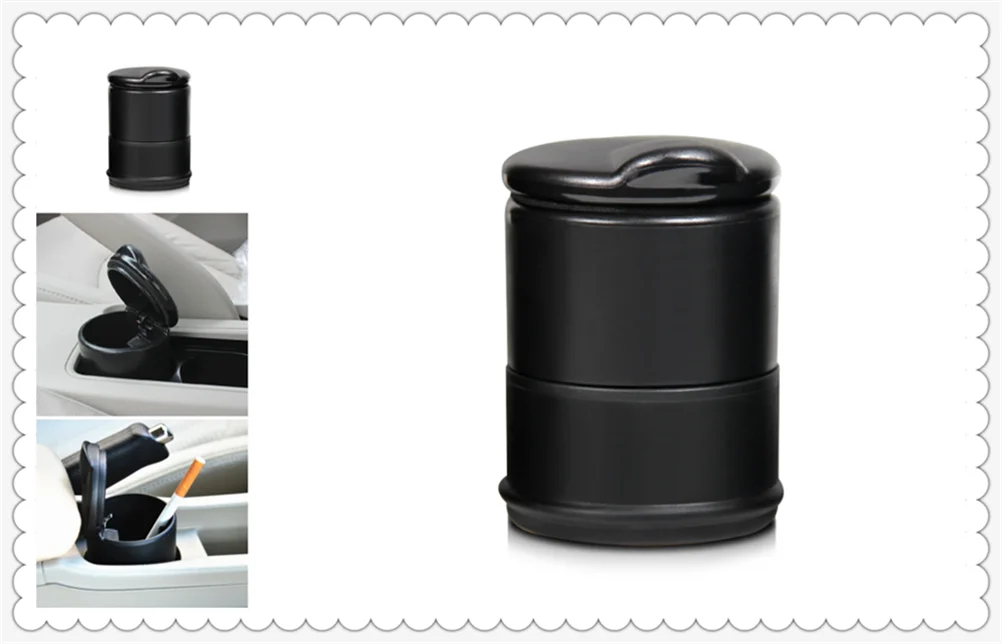 Универсальная автомобильная пепельница 1шт черные жаропрочные детали для Infiniti FX35 Essence EX37 G37 FX50 FX37