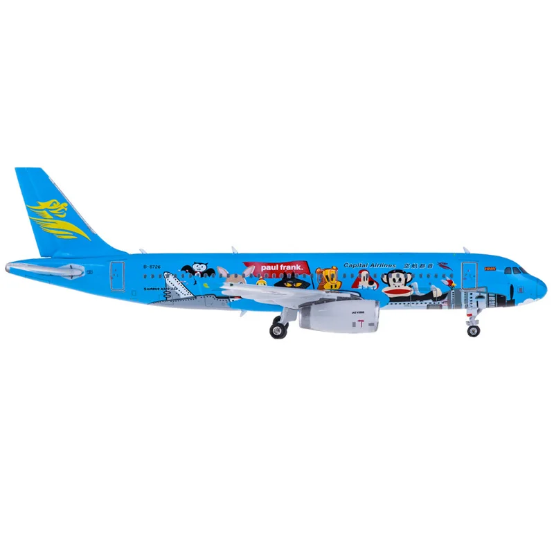 Феникс 1/400 Capital Airlines Boeing Airbus A320 B-6725 Модель Самолета Игрушка для Взрослого Мальчика для Коллекции Праздничный Подарок на День Рождения