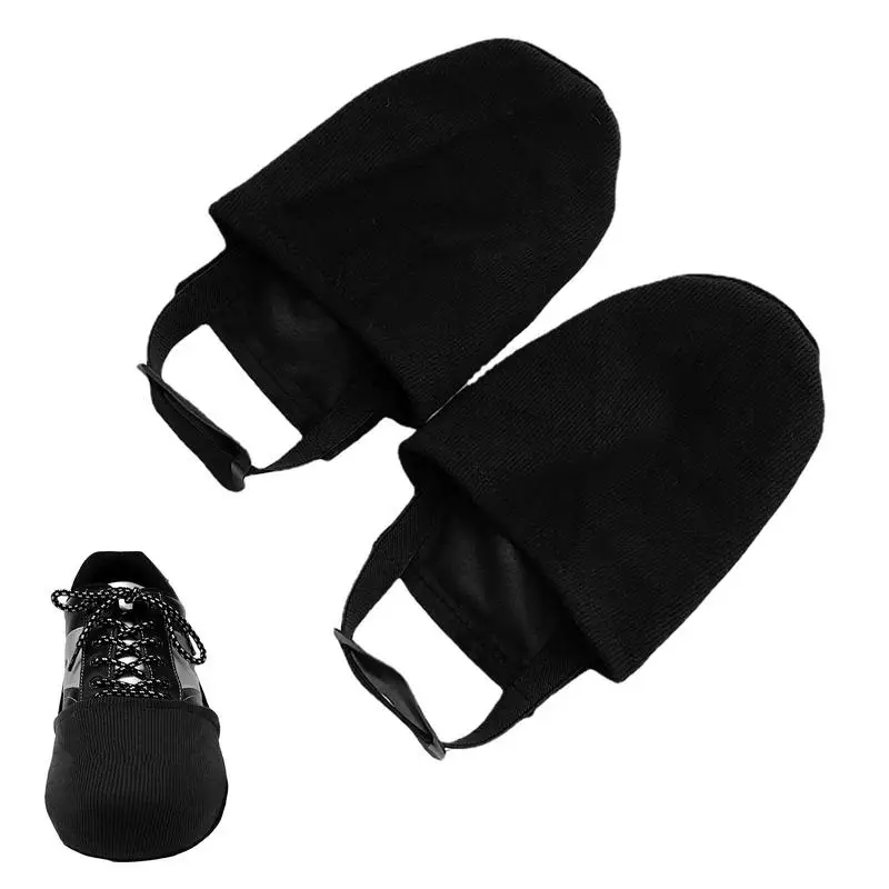 Чехол для обуви для боулинга, Нетканый материал, чехол для обуви для боулинга с эластичным шнуром, Черный чехол для обуви для боулинга