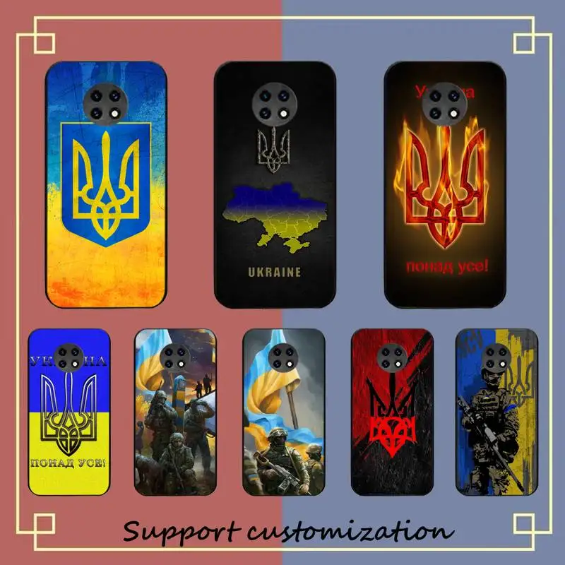 Чехол для телефона с флагом Украины для Redmi 5 6 7 8 9 A 5plus K20 4X S2 GO 6 K30 pro
