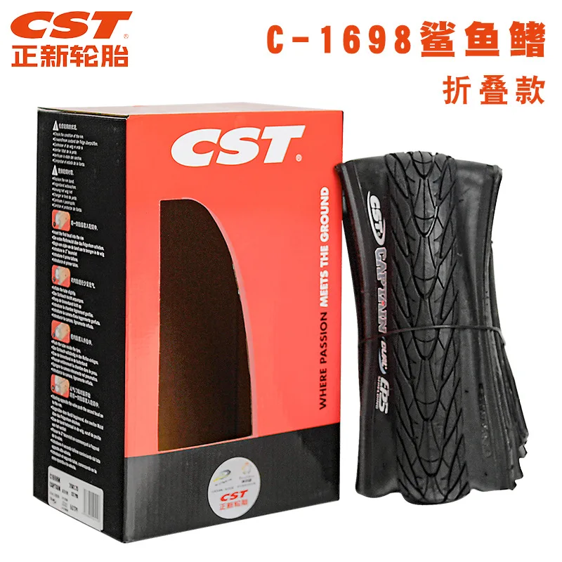 Шины для горного велосипеда CST CAPTAIN C1698 Складные устойчивые к ударам 26 27,5 дюймов 27,5*1,75 Противоскользящие износостойкие детали велосипедных шин