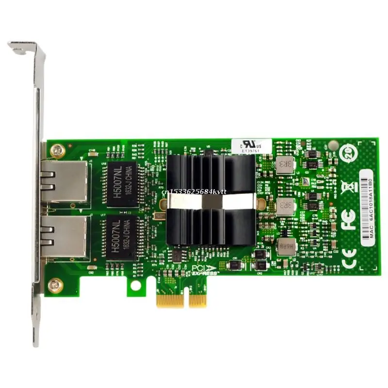 для серверной карты Intel 82576-T2 Gigabit Ethernet 1000 Мбит/С PCI-E X1 Card Dropship